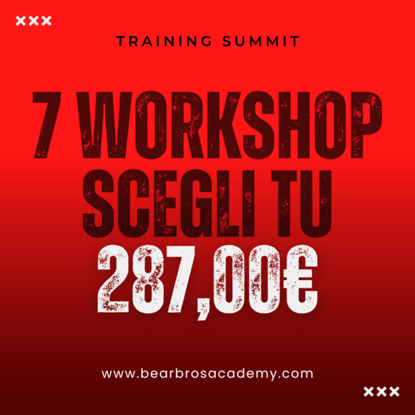 7 workshop Bear Bros Training Summit