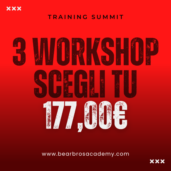 3 workshop Bear Bros Training Summit